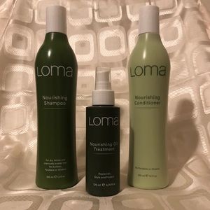 NEW FULL SIZE Set of 3 LOMA Haircare Products!